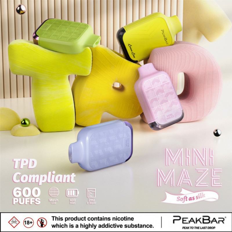 Peak Pens 600 Puffs Disposable Vape