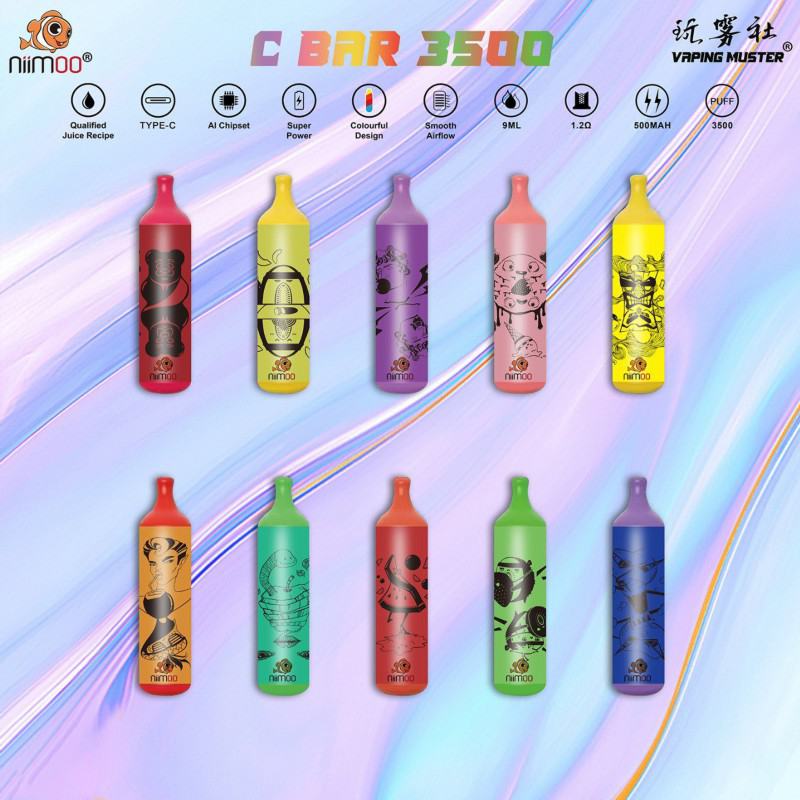 Disposable Niimoo Vape Ndc 3500 Puffs Brands