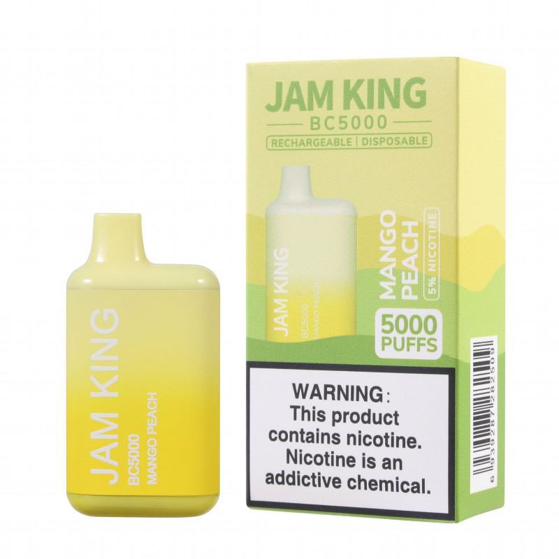 Jam King Jan King Bc 5000 Puffs Smooth Hit Disposable Vape