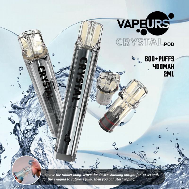Disposable urs Vape Crystal Pod 600 Puffs Brands
