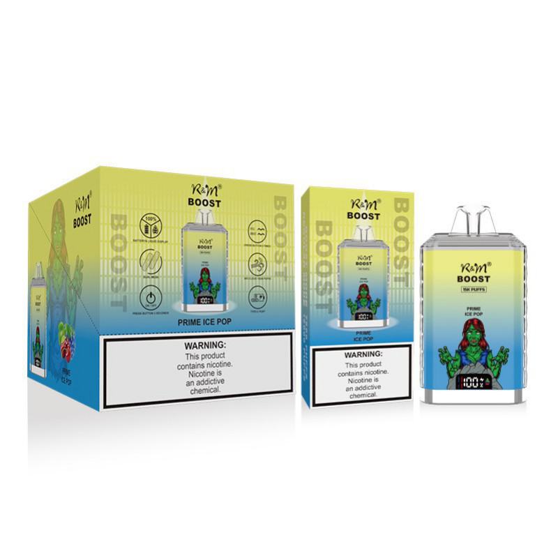 R&M BOOST 15K Puff Wholesale 15000 Puffs Electronic Cigarette