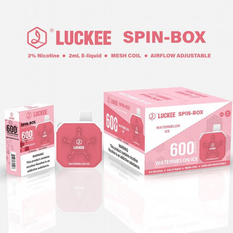 luckee and oem Spin Box Vape Pen