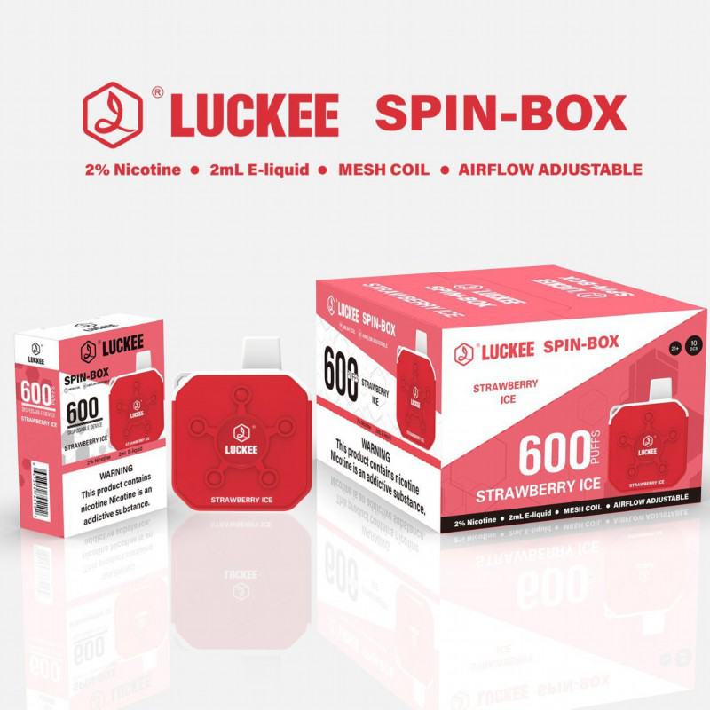 luckee and oem Spin Box Vape Pen