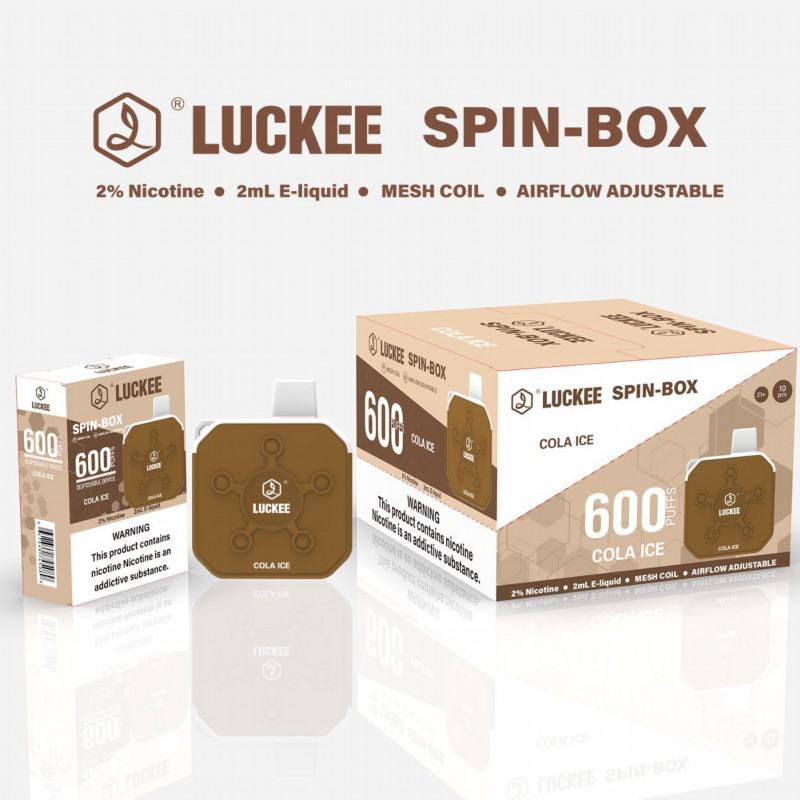 luckee and oem Spin Box Vape Pen