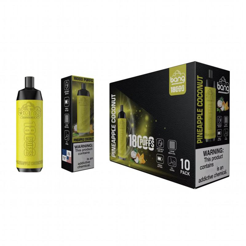 Disposable Big Hit Vape Bang Bk18000f 18k Puffs