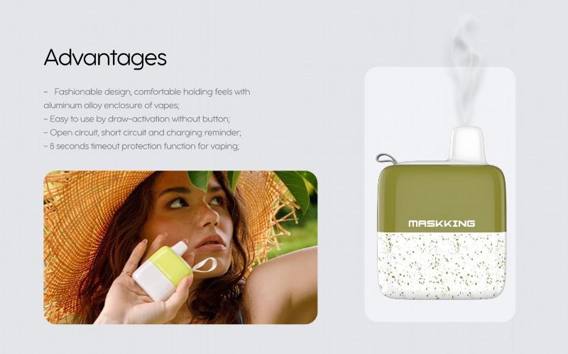 Big Puff Pen Plus Maskking Creamy 600 Vape