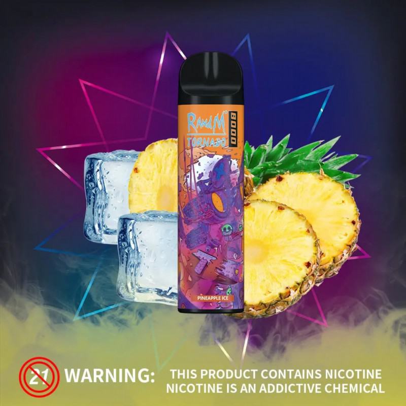 Randm tornado 8000 disposable big hit vape