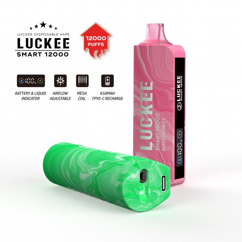 Big Puff Pen Plus Luckee Smart 12000 7500 Puffs Vape