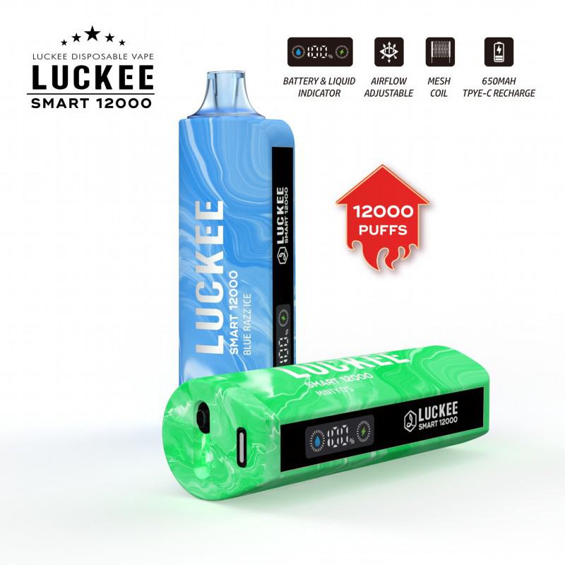 Big Puff Pen Plus Luckee Smart 12000 7500 Puffs Vape
