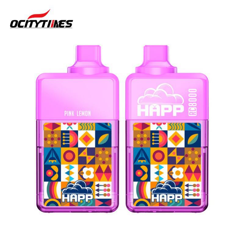 Disposable Ocitytimes Vape Happ Rc8000 Pens