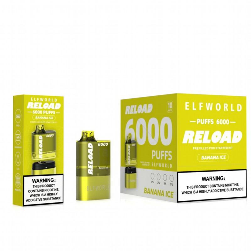 Elfworld Reload 6000 Box Vape