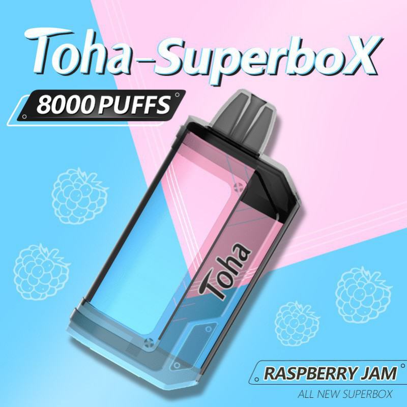 Baish Toha Superbox 8000 Super Box Vape Big Puff Pens Plus