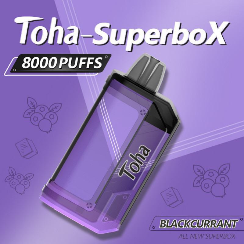 Baish Toha Superbox 8000 Super Box Vape Big Puff Pens Plus