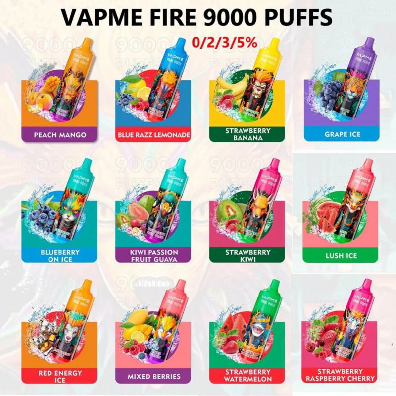 Vapme Pens 9000 Puffs Disposable Vape