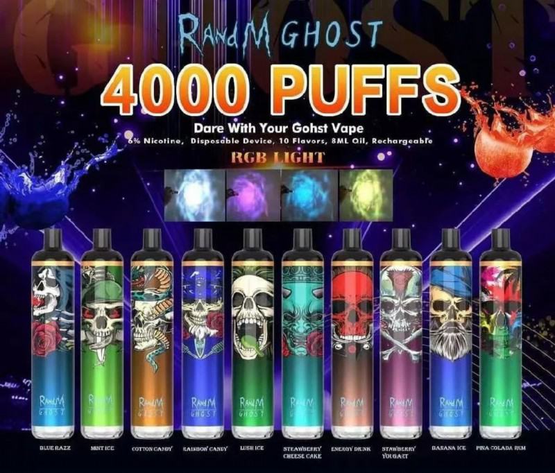 RandM Ghost 4000 Vape Disposable