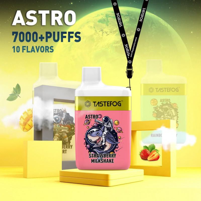 Tastefog Pen Tastefog Astro 7000 Puffs Hits Vape Puffs