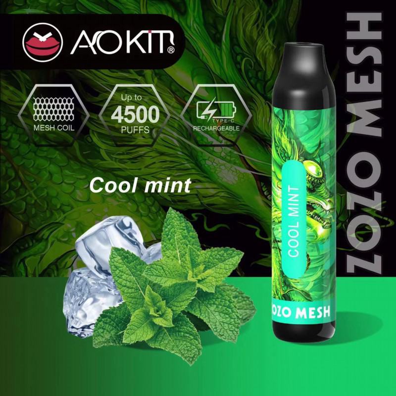 Vapme, Maskking, Vazol, RandM. Messi Aokit Zozo 4500 Puffs Disposable Vape Pens