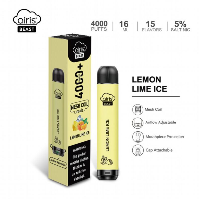 Airis Airis Beast  Disposable 4000 Puffs Disposable Smooth Hit Vape