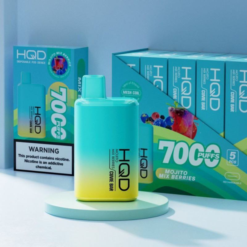Hqd Cuvie 7000 Puffs Box Vape