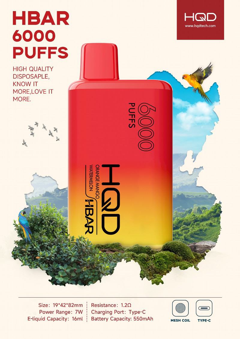 Hqd Cuvie 7000 Puffs Box Vape