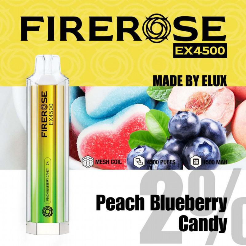 Disposable Vape Brands Baish Firerose Ex4500