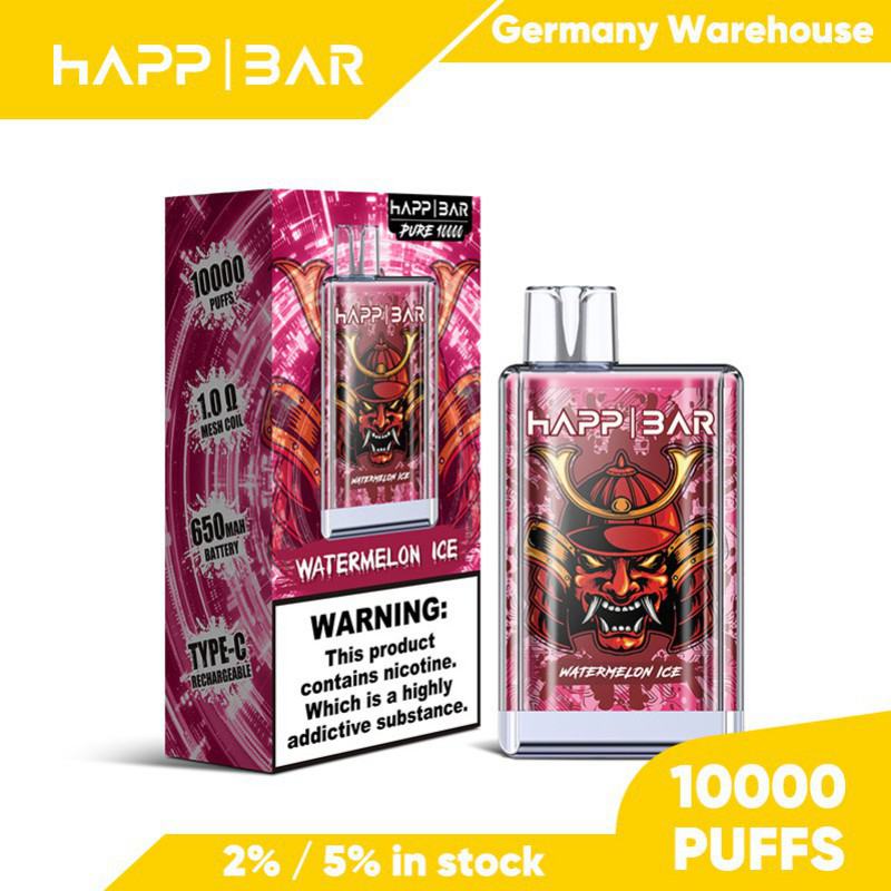 Ocitytimes Happ Pure Pure Disposable Upto6000 Puffs Disposable Vape Device