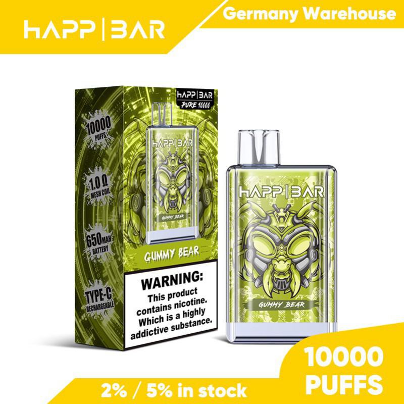 Ocitytimes Happ Pure Pure Disposable Upto6000 Puffs Disposable Vape Device