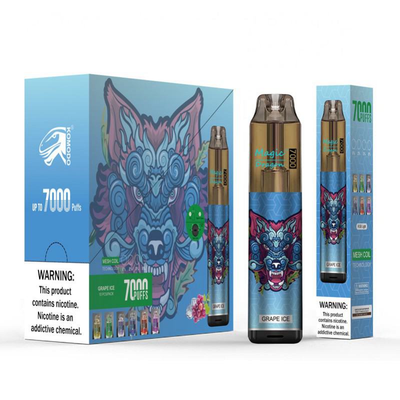 Sup Magic Dragon 7000 Puffs Boxes