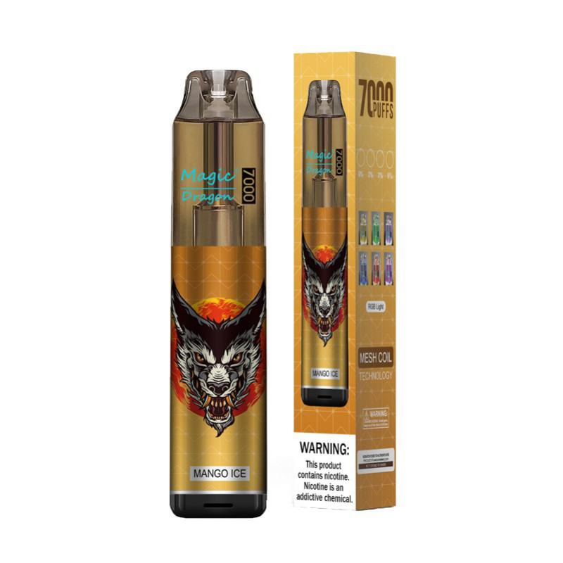 Sup Magic Dragon 7000 Puffs Boxes