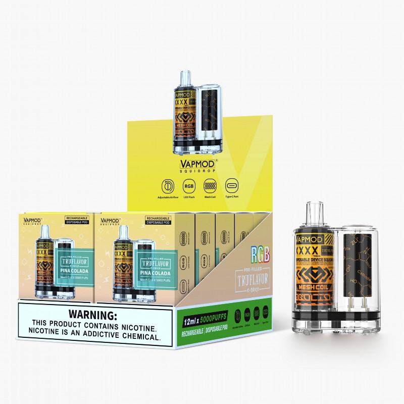 Vape Pen YJS Vapmod Squidrop Disposable 5000 Puffs