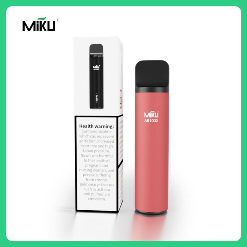 Disposable Miku Vape Ab1215 1000 Puffs