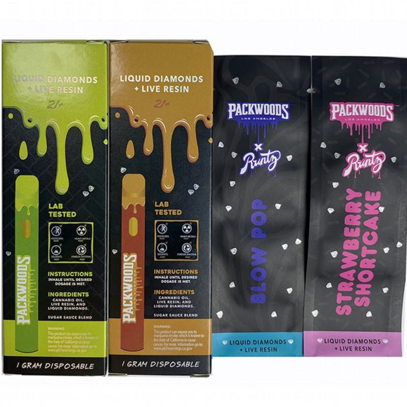 OEM Packwoods X Runtz Disposable Vape Pens