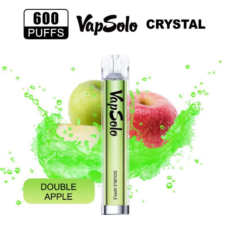 Disposable Vapsolo Crystal 600 Vape Pens