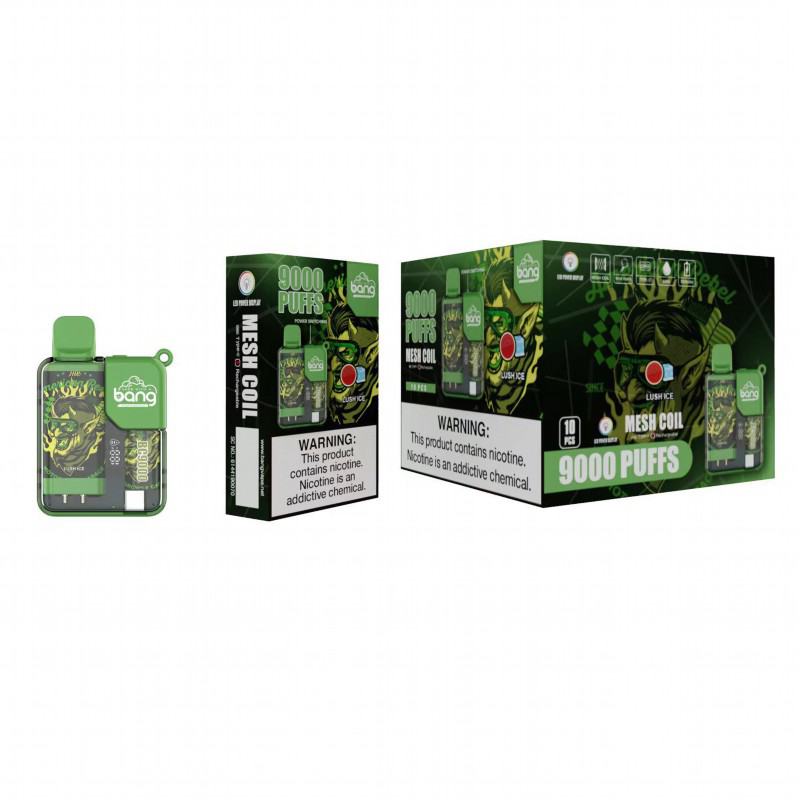 Disposable Bang Vape Vghj 9000 Puffs