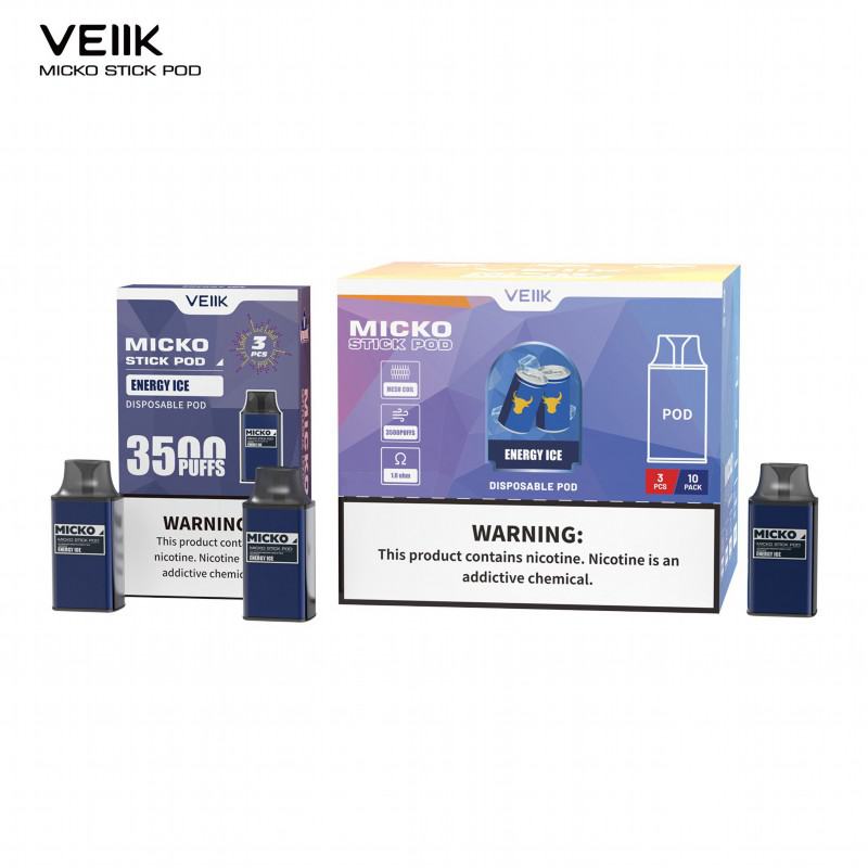 VEIIK Bars Micko Stick Around3500 Puffs Disposable Vape
