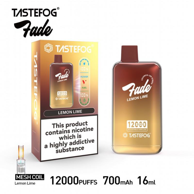 Tastefpg Tastefog Fade 12000 Puffs Vape Disposables