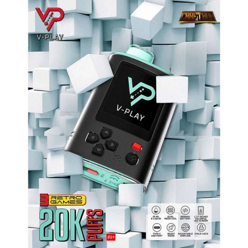 Disposable Vape Pens V play V Play 22000 Puffs