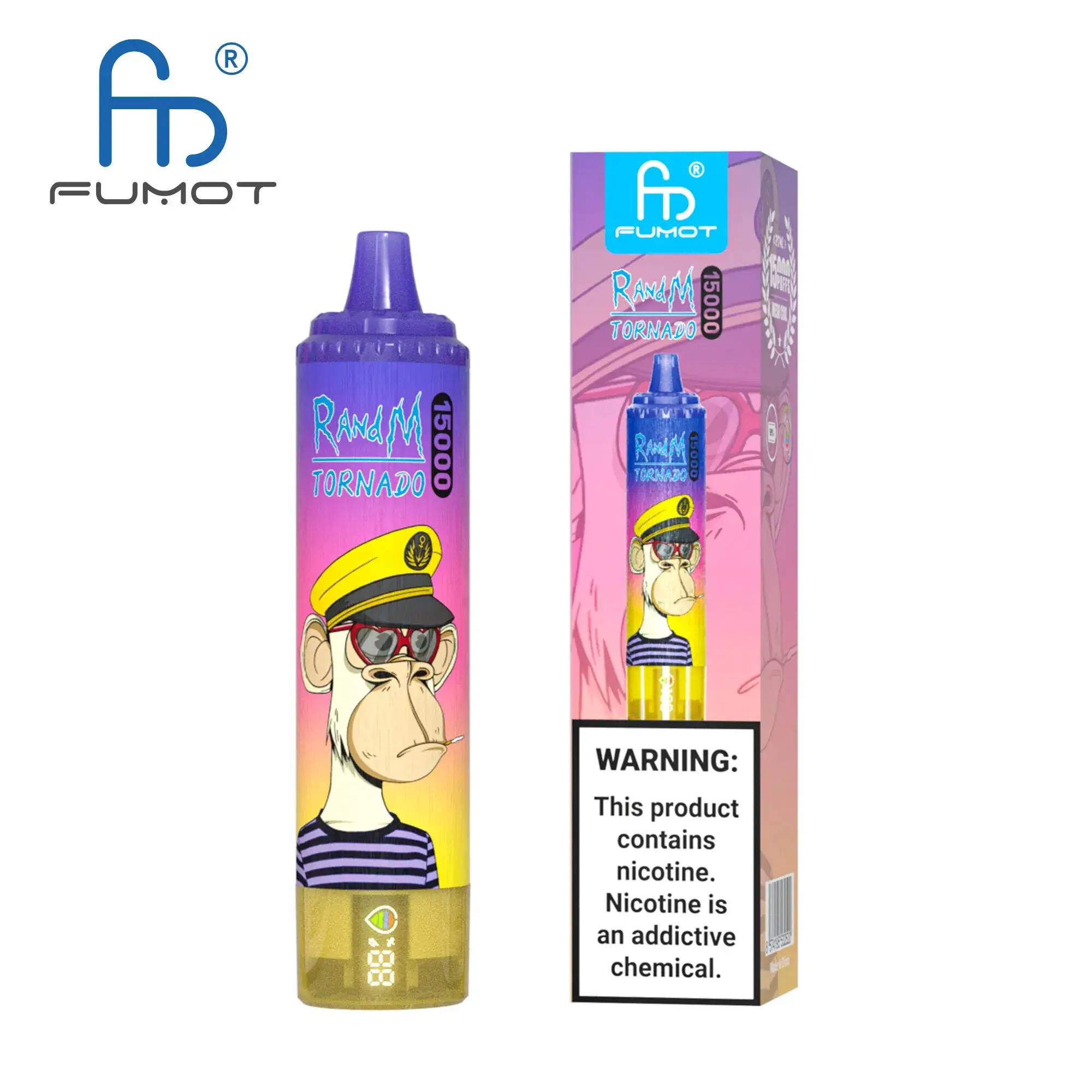 Randm Fumot Disposable Vape Pro Bar Plus 15000 Puffs Nederland E-cigarettes