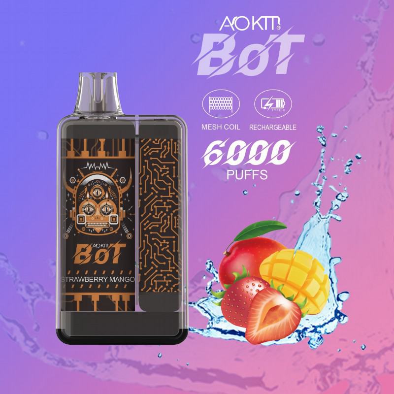 Puff Aokit Aokit Bot 6000 Puffs Electronic Cigarette