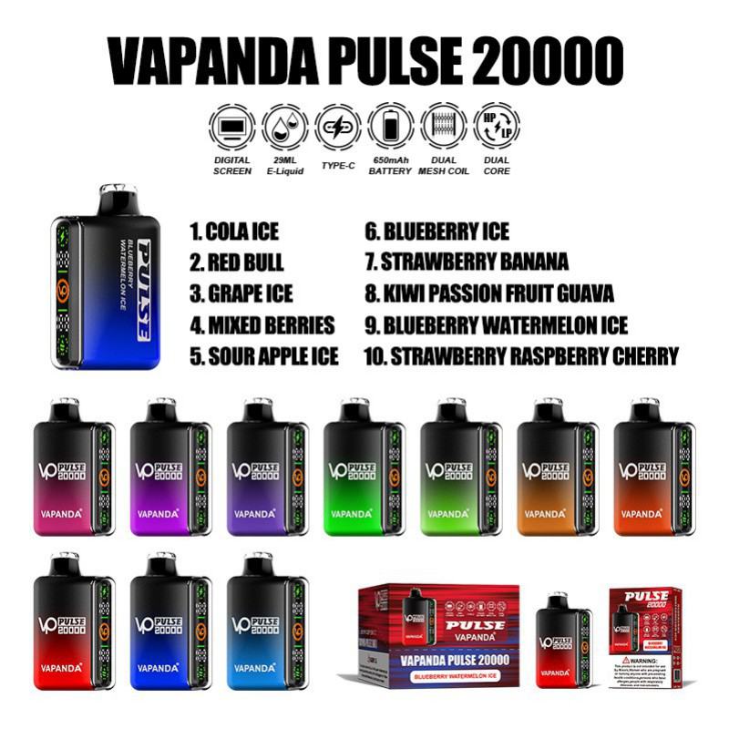 No Vape Pen Vapanda Pulse 20k