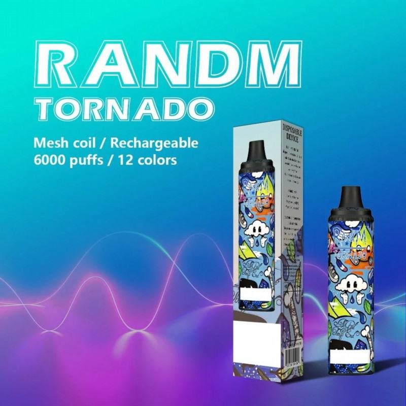 Randm tornado 6000 disposable e-cigarette