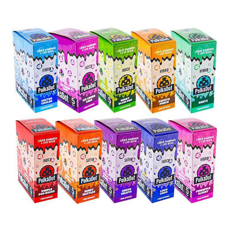  Polka Dot 1g Usa Disposable Vape Brands