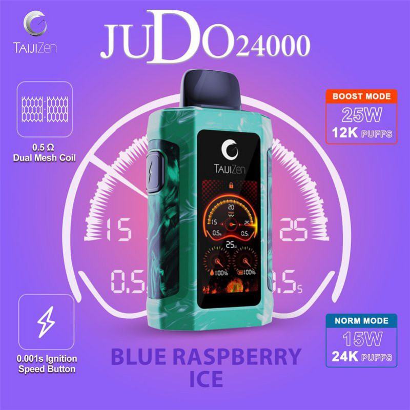 Ijoy Taijizen Hd Tft Version 24000 Puffs Smooth Hit Disposable Vape