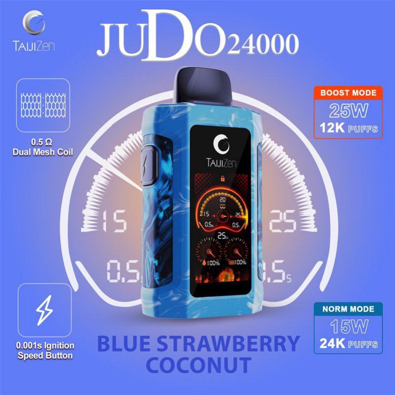 Ijoy Taijizen Hd Tft Version 24000 Puffs Smooth Hit Disposable Vape
