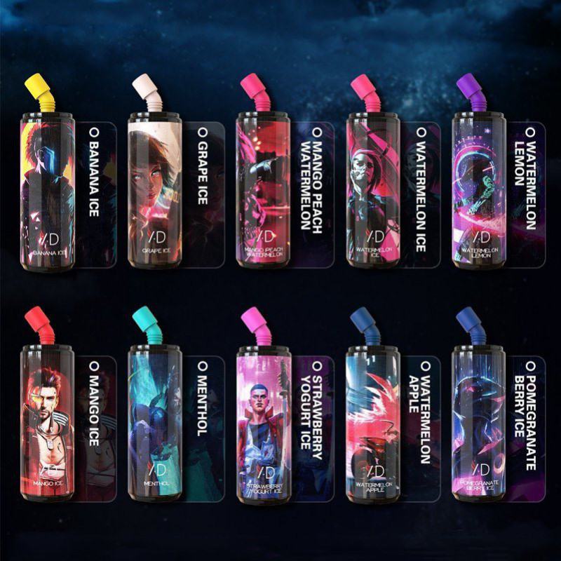  Pens Cola Bottle 5000 Puffs Disposable Vape