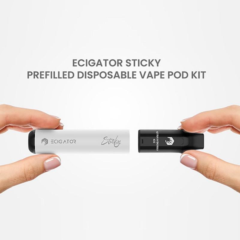 eCigator Ecigator Sticky Pod Kit 1000eachvapepod Puffs Hits Vape