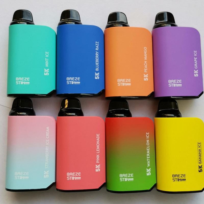 Breze Stiik Box Pro 5000 Ivgjordanlanamaskking Puffs Disposable Vape Pen