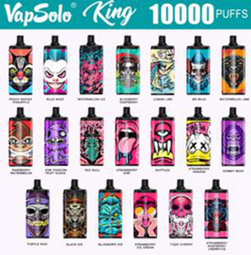 Vapsolo High Quality King 10k 10000 Puffs Disposable Vape Device