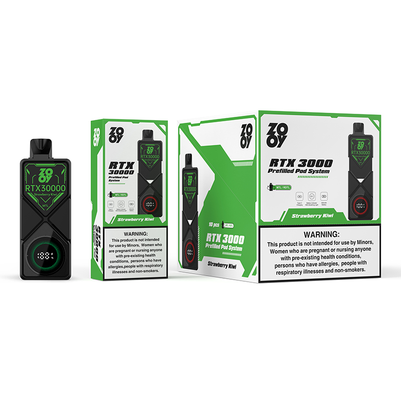 Zooy Bar Puffs Nederland RTX Disposable Vape Pro Bar