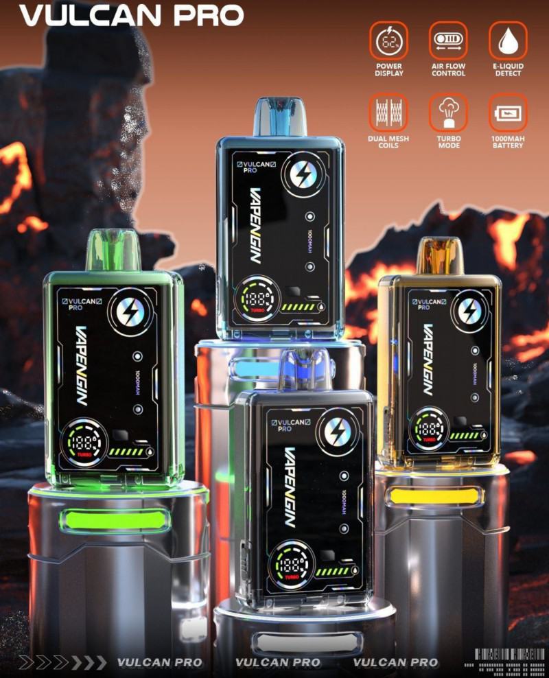 Disposable Vape Pens Dig Vapengin Vulcan Pro 15000 Puffs